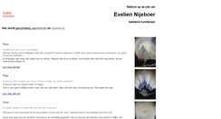 Desktop Screenshot of eveliennijeboer.nl